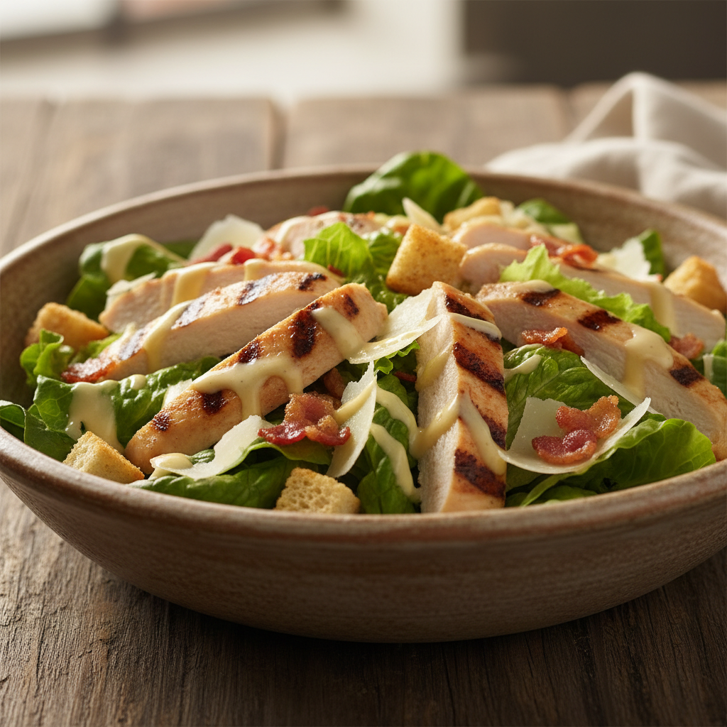 Chicken & Bacon Caesar Salad